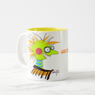 LIL GREEN DUDE 11 oz. two-tone mug