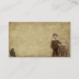 Lil' Guy & His Sheep- Prim Biz Cards
