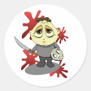 Lil Jason Classic Round Sticker