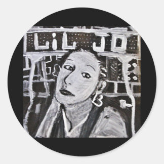 LIL JO THE BRAND CLASSIC ROUND STICKER