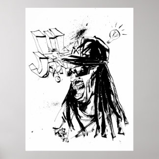 Lil Jon "Collaboration by Jim Mahfood and Lil Jon" Poster