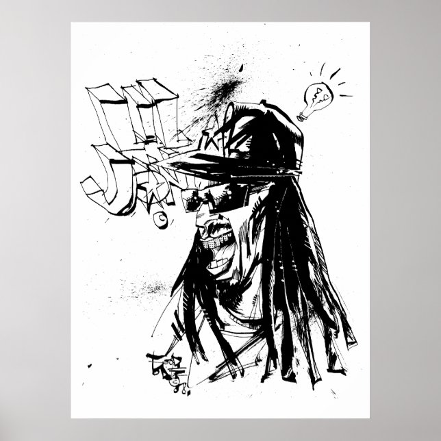 Lil Jon "Collaboration by Jim Mahfood and Lil Jon" Poster (Front)