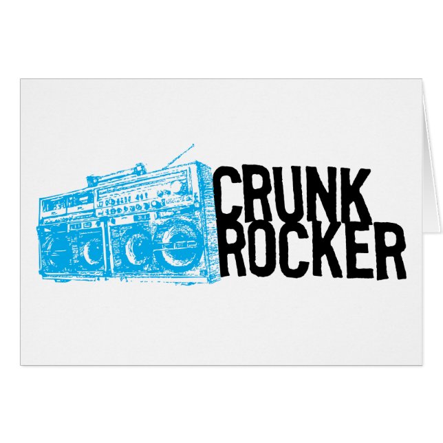 Lil Jon "Crunk Rocker Boombox Blue" (Front Horizontal)