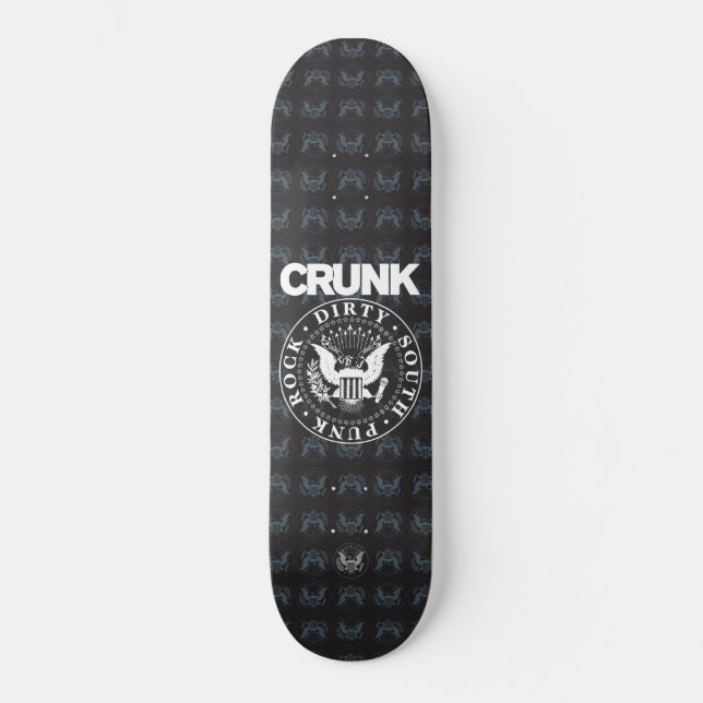 Lil Jon "Crunk Seal" Black Skateboard (Front)