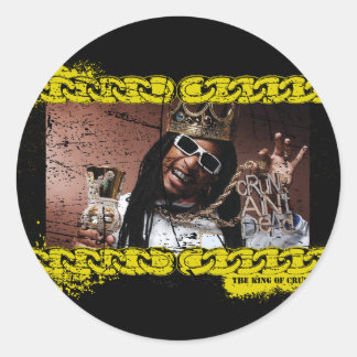 Lil Jon "King of Crunk" Classic Round Sticker