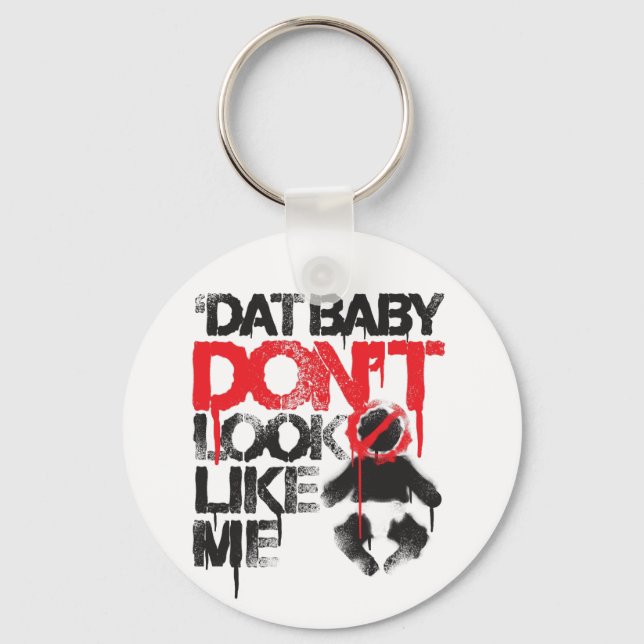 Lil Jon "Shawty Putt- Dat Baby Don't Look Like Me" Key Ring (Front)