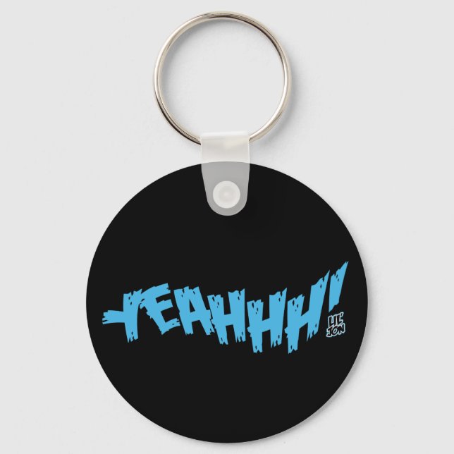 Lil Jon "Yeeeah!" Blue Key Ring (Front)