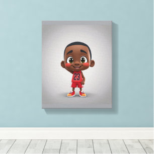 Lil Jordan Canvas Print