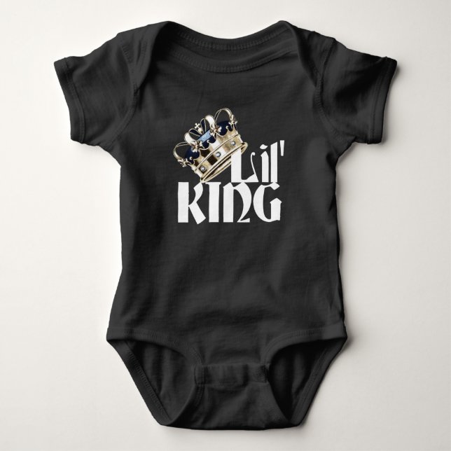 Lil King Baby Bodysuit (Front)