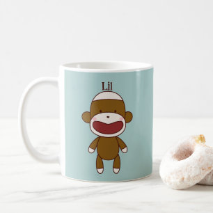 Lil & Kona the Sock Monkeys Coffee Mug
