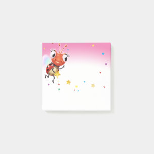 Lil Ladybug Post-it note block square.