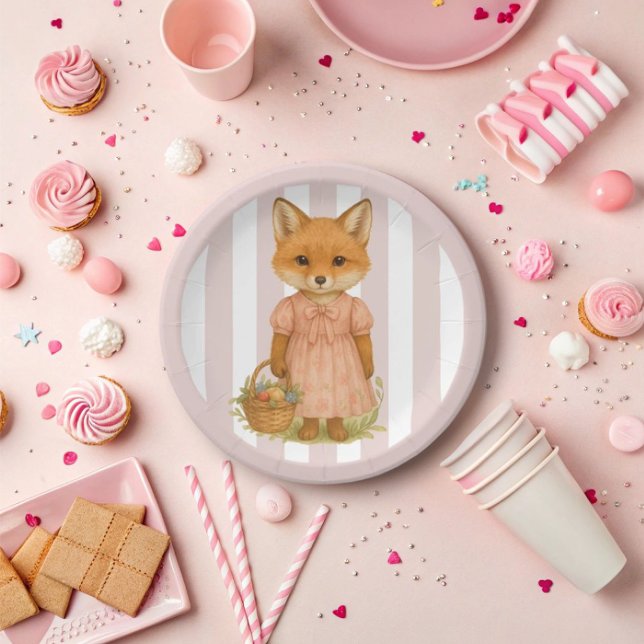 Lil Lily’s Joyful Celebration Paper Plate (Creator Uploaded)