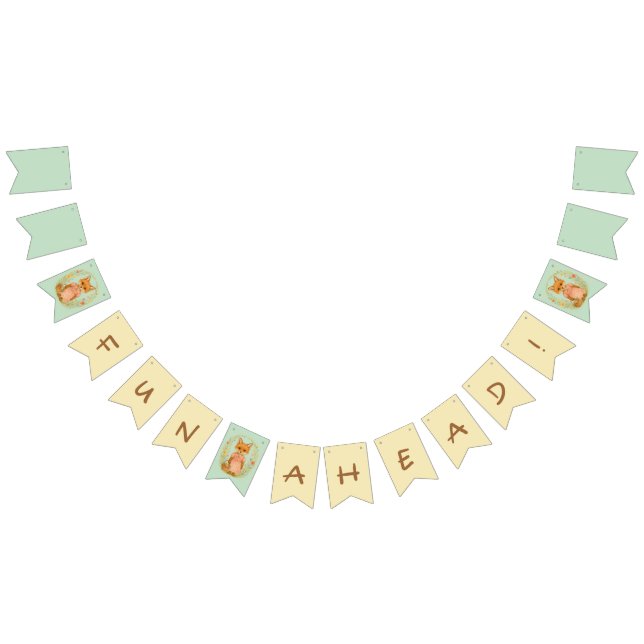 Lil Lily's Festive Green Bash Bunting (All)