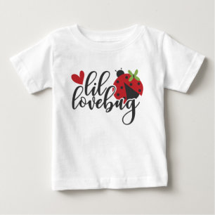 LIL LOVEBUG WITH BLACK & RED LADYBUG BABY T-Shirt