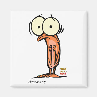 Lil' Maggot Square Magnet