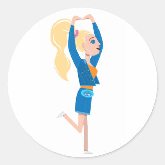 Lil Margie Circle Sticker