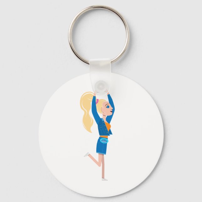Lil Margie Keychain (Front)