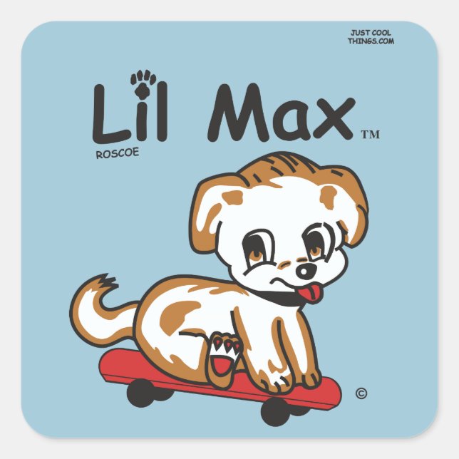 Lil Max Sticker (Front)