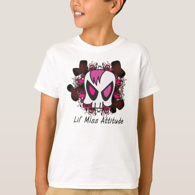 Lil Miss Attitude T-Shirt (Front)