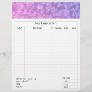 Lil Miss Claudia Order Form