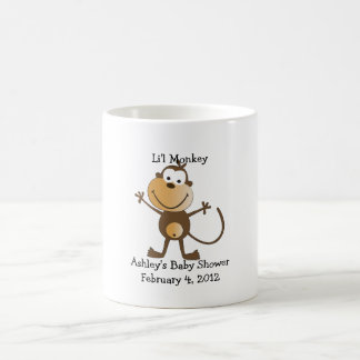 Li'l Monkey Baby Shower Favour Mug