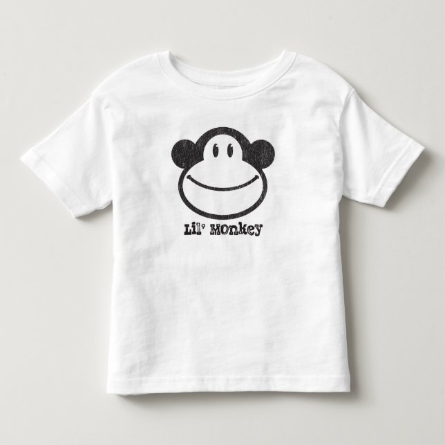 Lil' Monkey Toddler T-Shirt (Front)