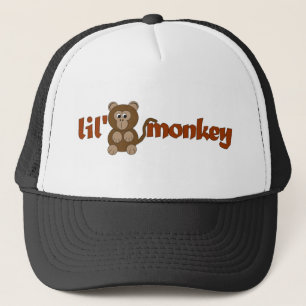 Lil monkey trucker hat