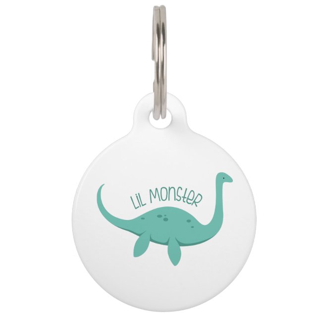 Lil Monster Pet Tag (Front)