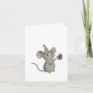 lil mouse birthday card