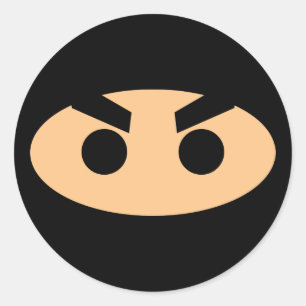 Lil Ninja Classic Round Sticker