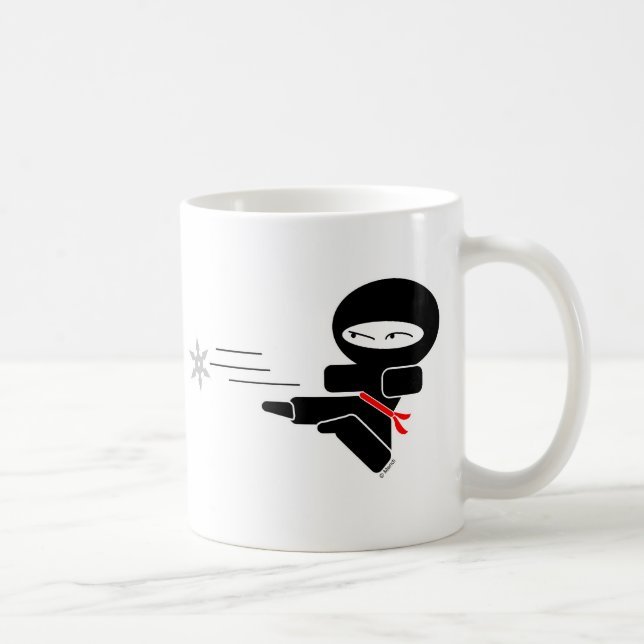 Lil' Ninja Coffee Mug (Right)