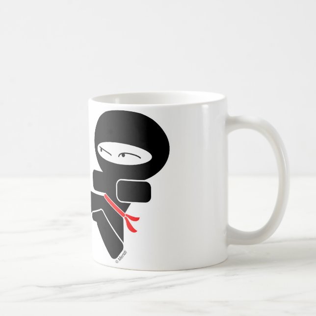 Lil' Ninja Coffee Mug (Right)