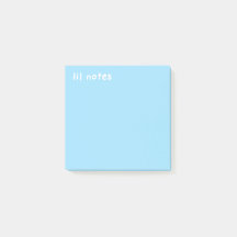 Lil Notes Sky Blue Post-It Notes