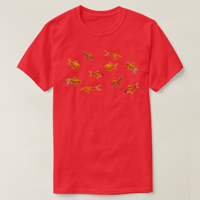 lil orange fishies T-Shirt (Design Front)