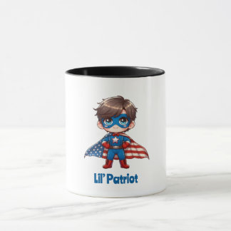 Lil’ Patriot – Cute Baby Bald Eagle Boys' Mug