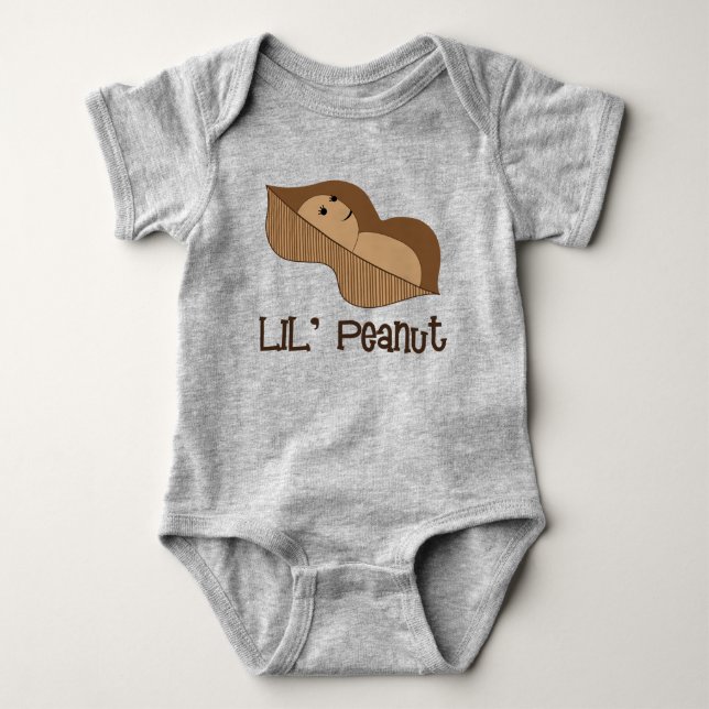 Lil Peanut Baby Bodysuit (Front)