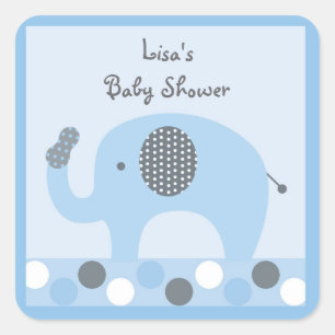 Lil Peanut Elephant Stickers Labels