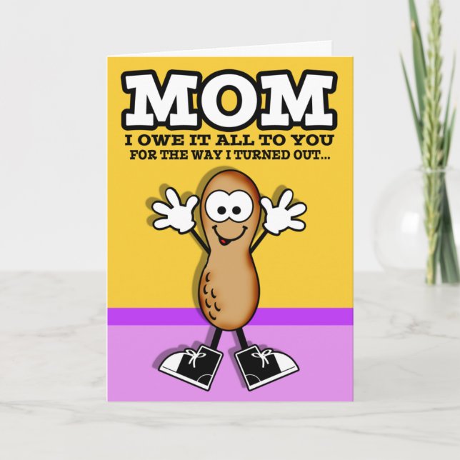 Lil Peanut Mothers Day Card (Front)