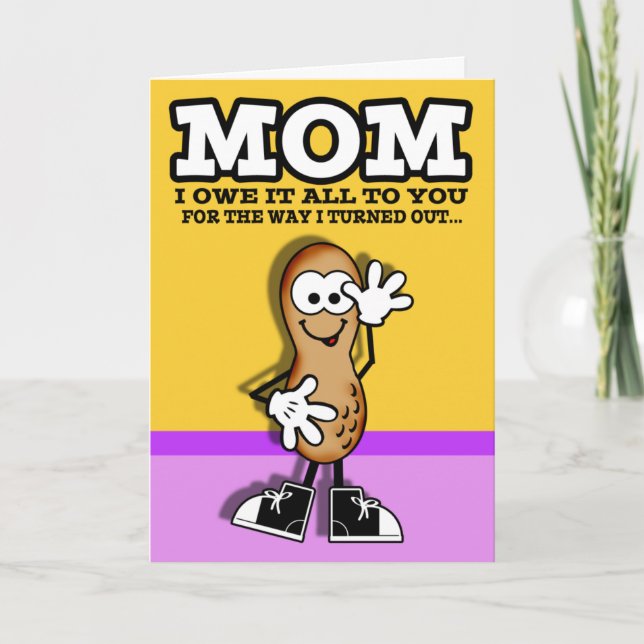 Lil Peanut Mothers Day Card (Front)