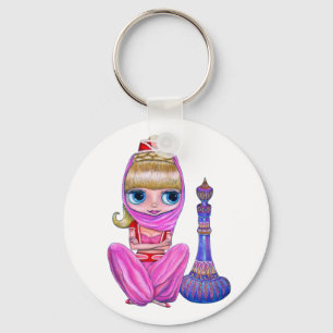 Lil' Pink Genie Keychain