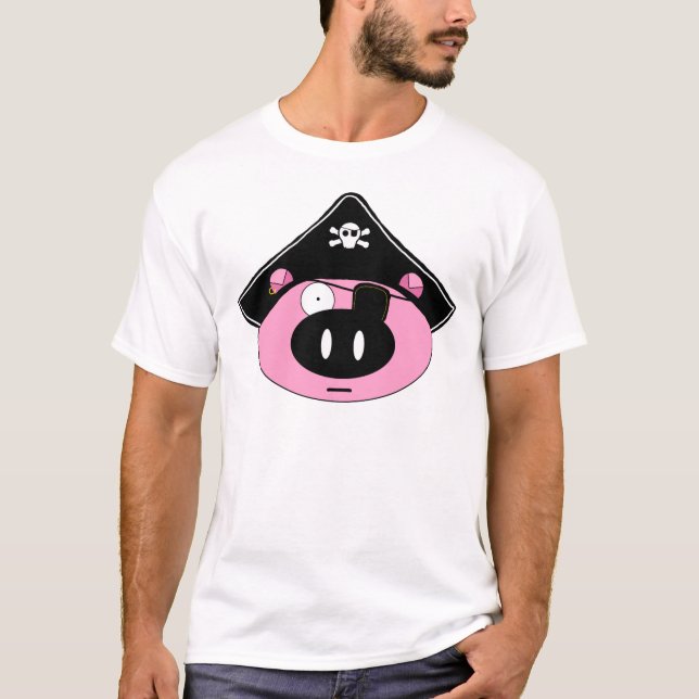 lil pirate pig T-Shirt (Front)