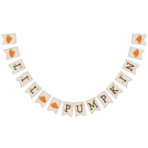 Lil Pumpkin Baby Shower Bunting