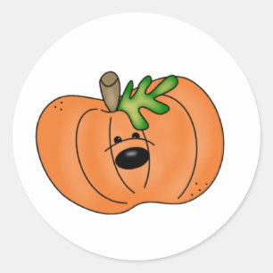 Lil' Pumpkin Classic Round Sticker