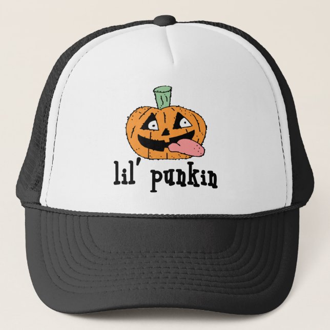 Lil' Punkin Trucker Hat (Front)