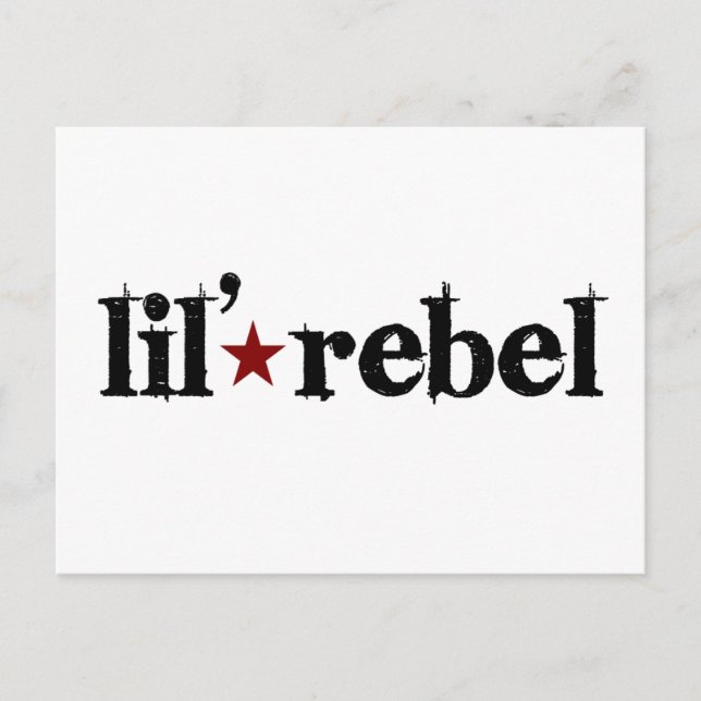 Lil Rebel Postcard (Front)