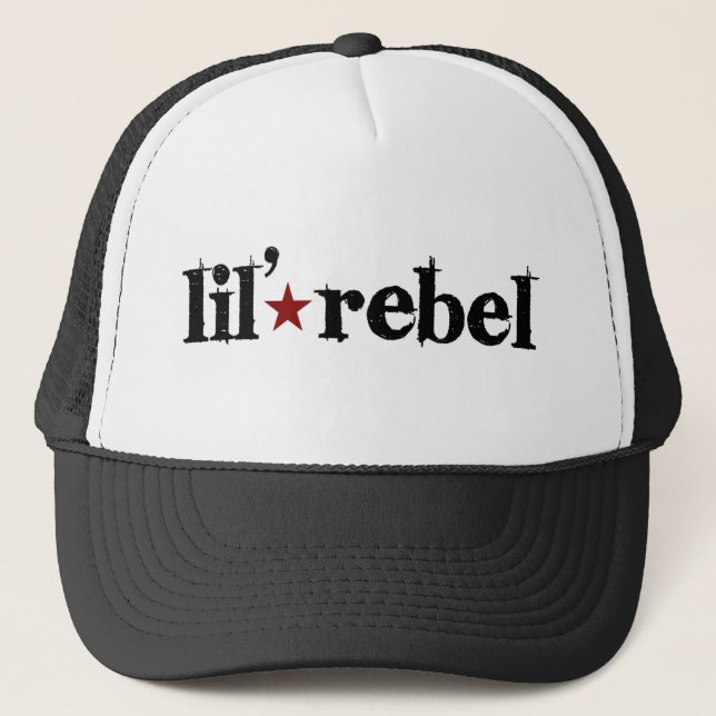 Lil Rebel Trucker Hat (Front)