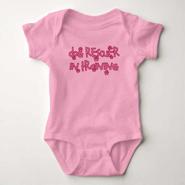 Lil' Rescuer Baby Bodysuit (Front)