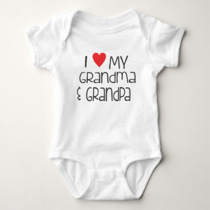 Lil Shirts I Love My Grandma & Grandpa