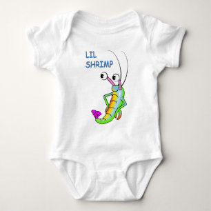 lil shrimp baby bodysuit