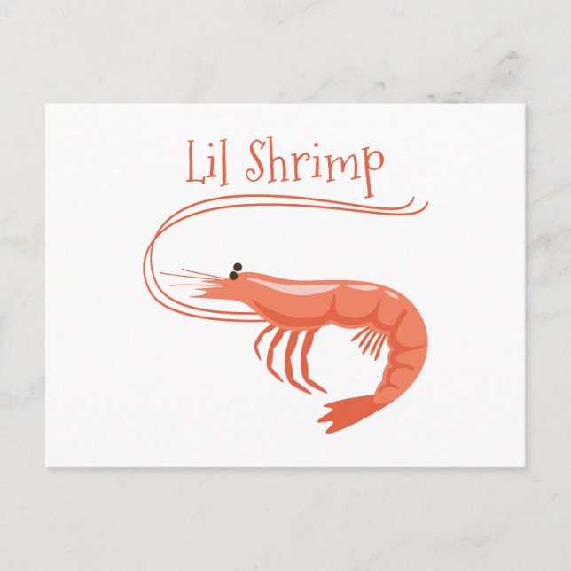 Lil Shrimp Postcard (Front)